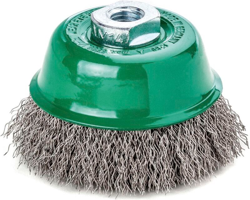 Lessmann Topfbürste INOX-Draht 0,30 mm, Bürsten-⌀ 80 mm