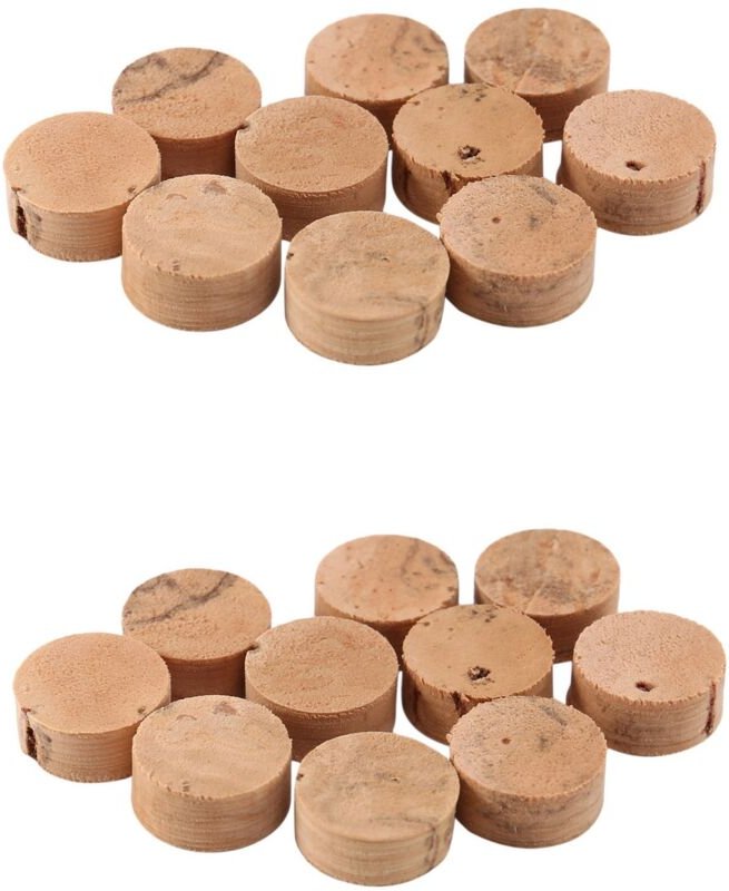 20 Stücke Wasser Schlüssel Wasser Schlüssel Spit Ventil Kork Pad für Trompete Posaune Reparatur Zubehör