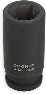 Sechseckiger CrMo-Prallbehälter s/l 3/4 27mm Dogher 579-27