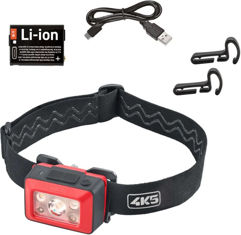 4K5 - Tools Kopflampe wp 550 (LED-Lampe, Leuchtkraft bis 550 Lumen)