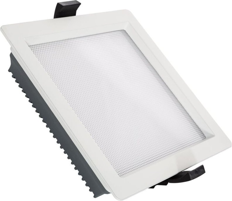 Efectoled - led Einbaustrahler flach 24W Eckig Dimmbar Dim To Warm Ausschnitt 135x135 mm Weiß