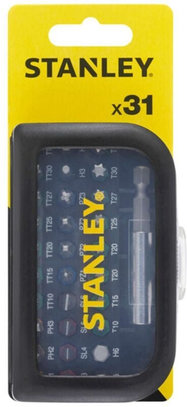 31-teiliges Schraubendreher-Set STANLEY STA60490-XJ