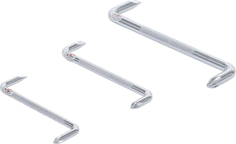 DIY 7982 Abgewinkelter Schraubendrehersatz Schlitz/Kreuzschlitz 3-teilig