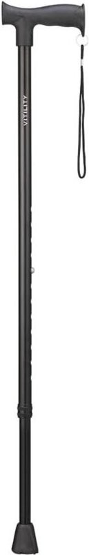 Vitility Gehstock für Senioren, Gehstock für ältere Menschen, leichtes Aluminium, ergonomischer Softgriff, verstellbar 7...
