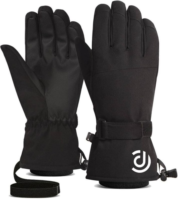 Tonchean - Winter Touchscreen Handschuhe, Skihandschuhe, Weiße Warme Winterhandschuhe für Damen und Herren, Fünf-Finger ...