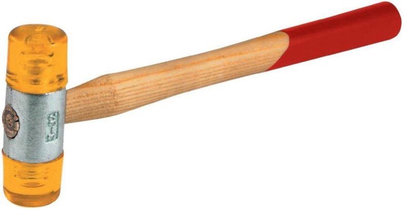 Kunststoffhammer gelb 50mm Gr.6 - Fortis
