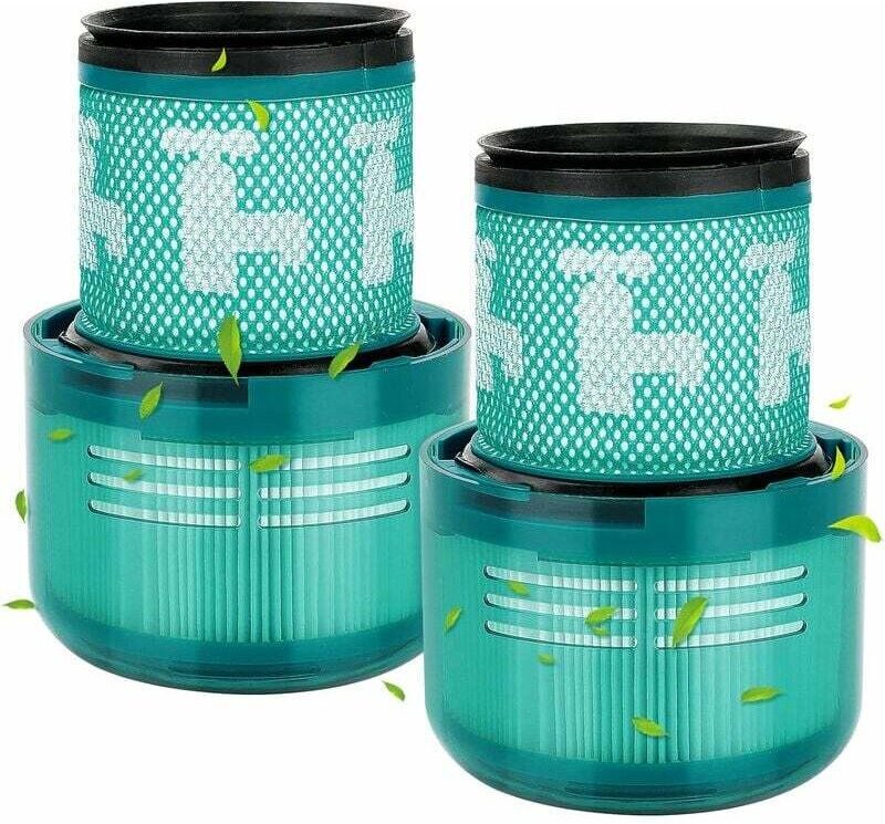 2 Paquet Pièce de Rechange pour Filtre à Vide Lavable Compatible avec Dyson V11 SV14 V15 Aspirateur sans Fil Cyclone Ani...