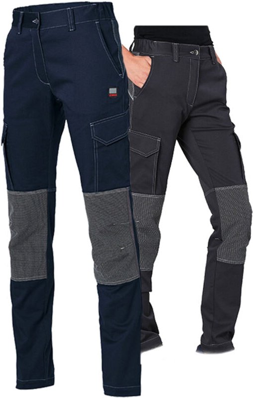 Siggi Sirio Damen Arbeitshose - XXL - Grau