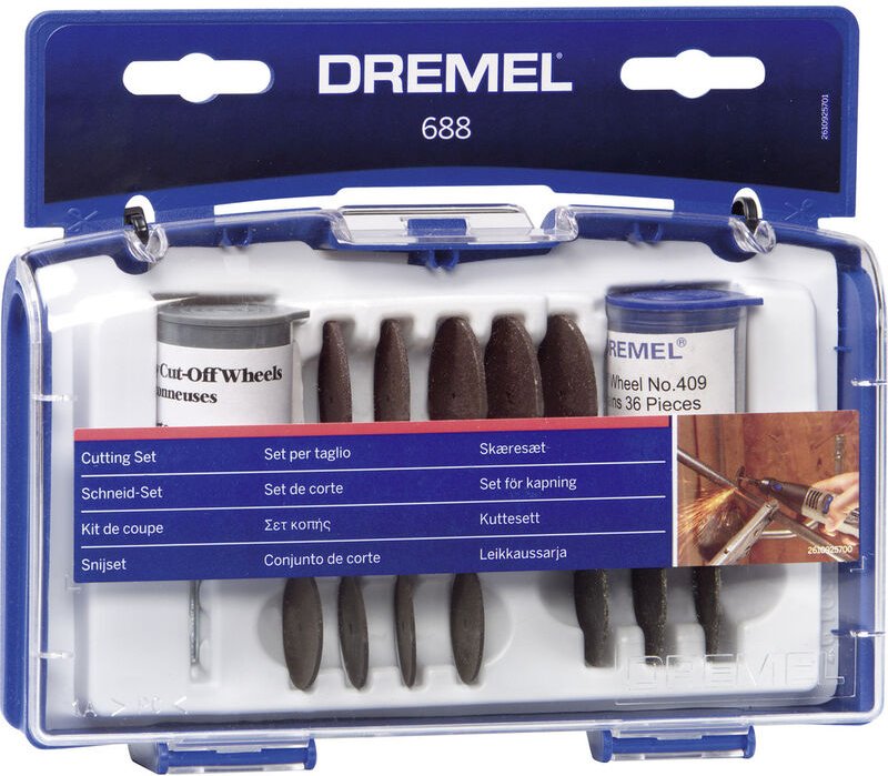 688 26150688JA Trennscheiben-Set 1 Set Metall, Kunststoff - Dremel