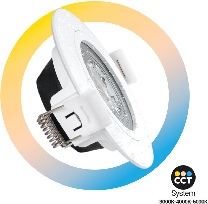 Barcelona Led - LED-Einbaustrahler für außen - 7W - cct - 630lm - Ausschnitt