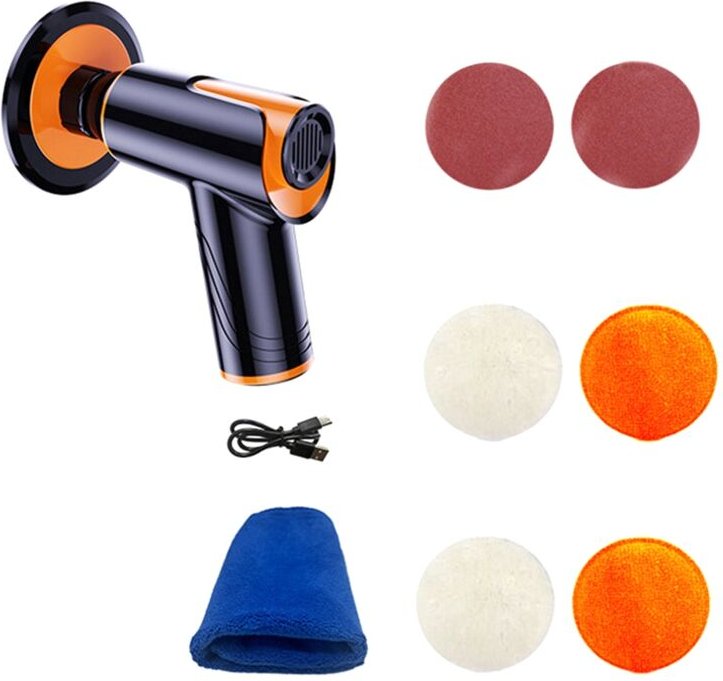 100W Auto Wachs Polierer Polieren Maschine Mini Drahtlose Tragbare Polieren usb Aufladbare