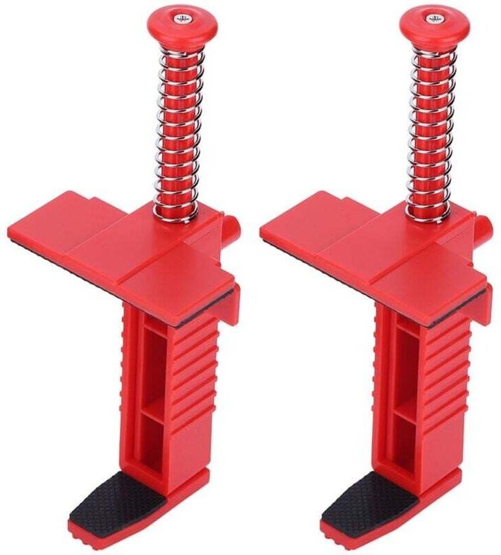 Set mit 2 Linienschiebern – Maurerwerkzeug, Nivellier- und Messwerkzeug, Ingenieurzubehör, Rot