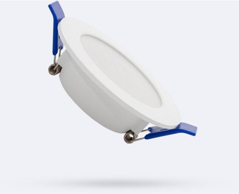 Efectoled - led Einbaustrahler flach 3W Rund solid Ausschnitt ø 70-80 mm 4000K Nicht Dimmbar Neutralweiß