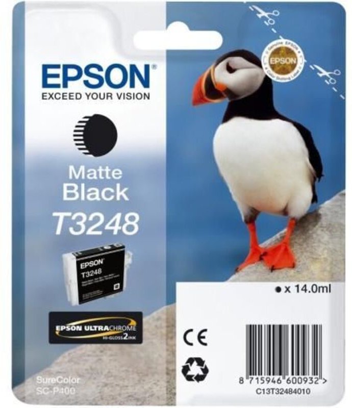 Epson Tintenpatrone matte black T 324 T 3248
