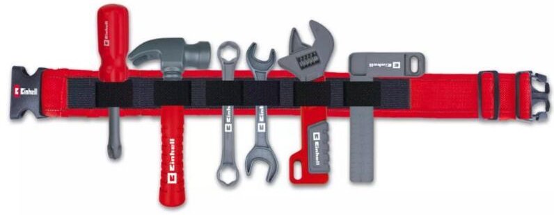 Einhell Kids Kinder-Werkzeuggürtel 7 teilig Spielwerkzeugkoffer