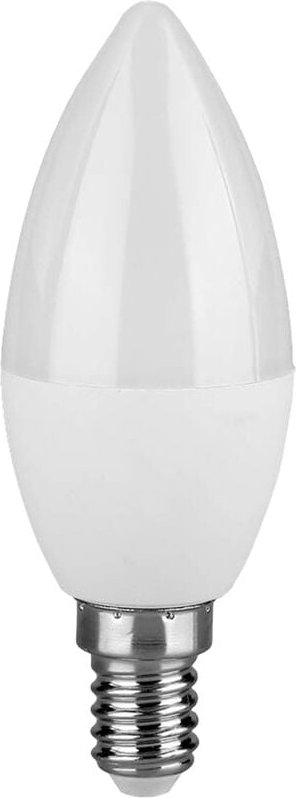 Thumbnail - V-tac - 2142581 led eek f (a - g) E14 Kerzenform 4.50 w Tageslichtweiß (ø x h) 36.5 mm x 100 mm 1 St.