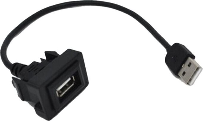 Tlily - USB-Dashboard-Bündiganschluss-Panel-Montage für Toyota Stromsteckdose USB-Buchse 2.0-Anschluss-Panel-Verlängerun...