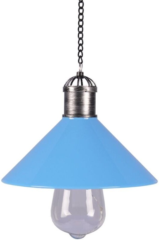 Buri - led Hängeleuchte Solarleuchte Gartenleuchte Hängelampe Solarlampe Gartendeko - blau