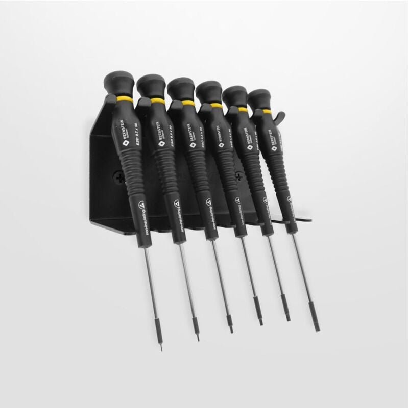 Bernstein Tools For Electronics - esd Schraubendreher-Set 6teilig Innen-Sechskant