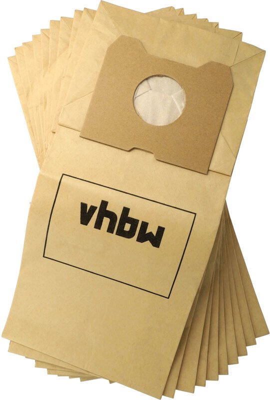 vhbw 10x Staubbeutel kompatibel mit Philips HR 6815 Triathlon, 6814 Triathlon, 6835 BT, 6835BT Staubsauger - 22cm x 19,5...