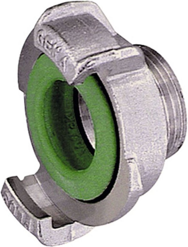 GEKA-Gewindestück, starr, Edelstahl, g 3/4 außen - Riegler