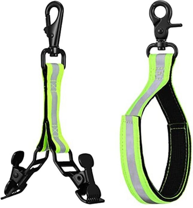 2 Stück Feuerwehrhandschuh-Gurt-Sicherheitshalter-Clips für die Polizeiarbeit, Gürtelclip