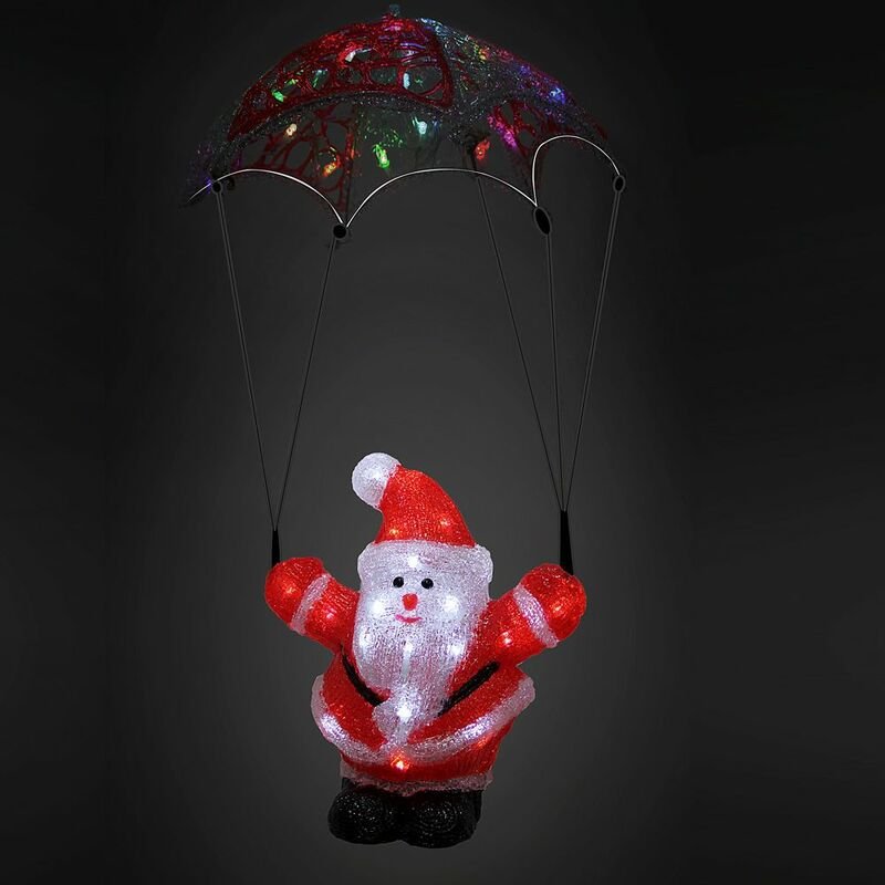 Led Acryl Figur Weihnachten Außen Innen Schneemann Santa Eisbär Pinguin Teddy Hirsch Wichtel Stern Weihnachtsmann Weihna...