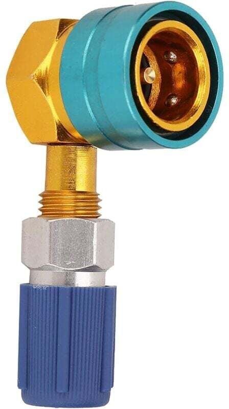 ZVD - Coupleur Rapide, Voiture R1234YF à R134A Adaptateur de coupleur Rapide côté Bas raccord de climatisation de Voitur...