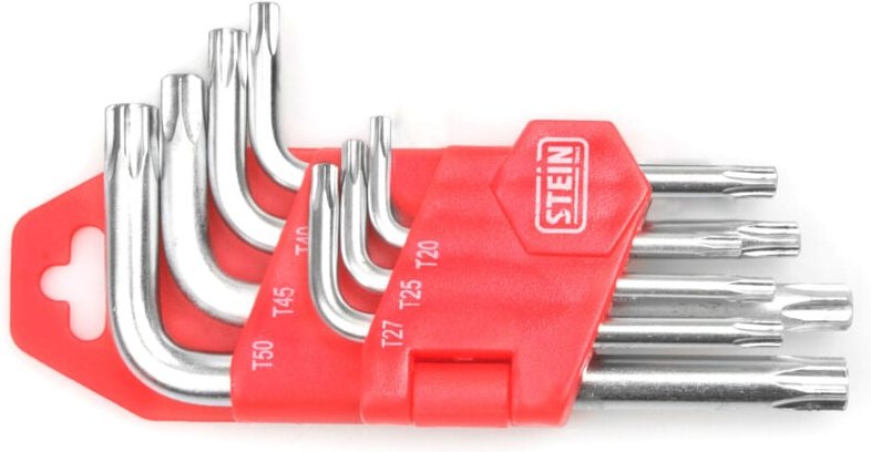 Torx-Schlüsselsatz ohne Loch Stein kurz cr-v 9-teilig