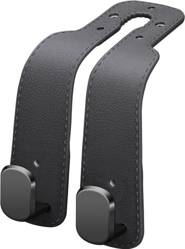 2Stück Autositz Doppelhaken Rückenhaken,Leder Aufbewahrungshaken Auto,Auto Lagerung Haken,Auto Kopfstütze Haken Taschenh...