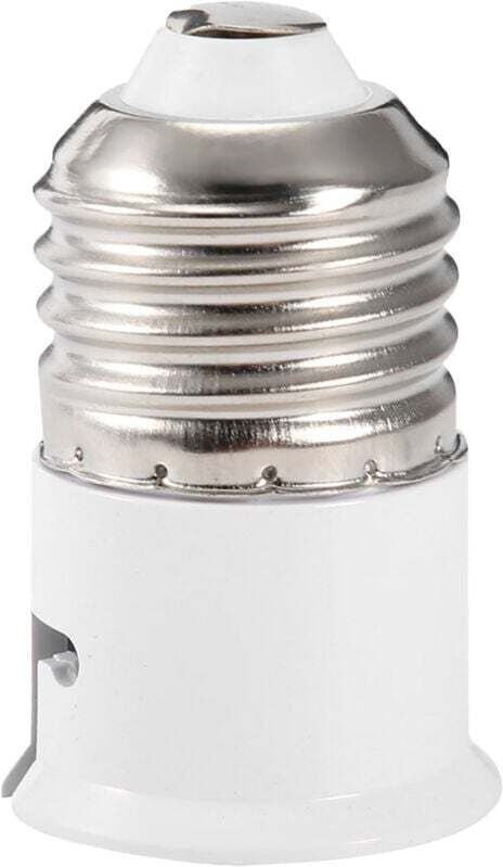 Vtizikl Adaptateur de douille d'ampoule domestique E27 vers B22, convertisseur de base de conversion de douille