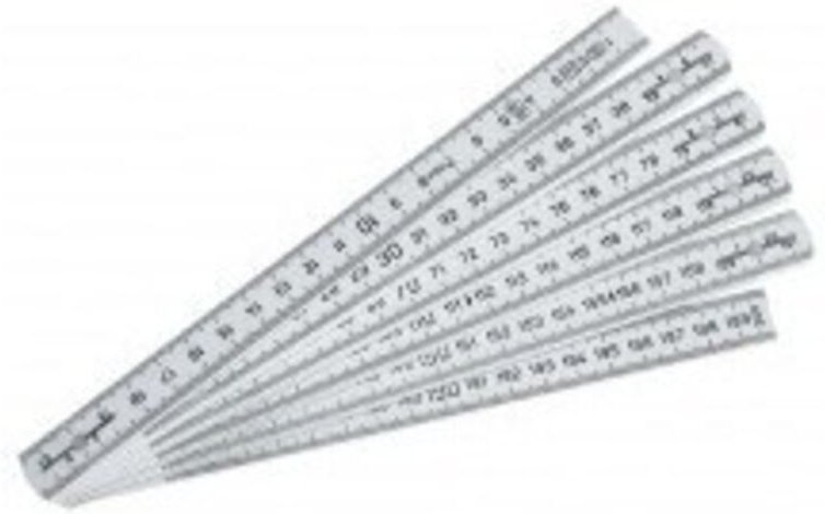 Faltbare Kunststoffmaß 1 m - Outifrance