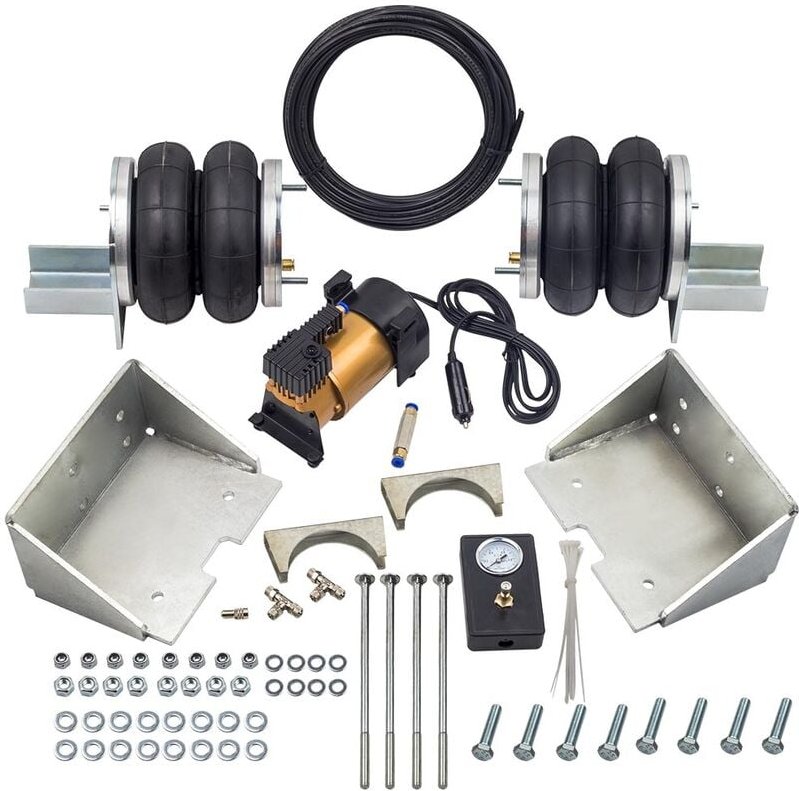 2x Luftfeder mit 12 v Kompressor Kit Für Iveco Daily 35S 35L 2006-2014 4000KG2x Luftfeder mit 12 v Kompressor Kit Für Iv...