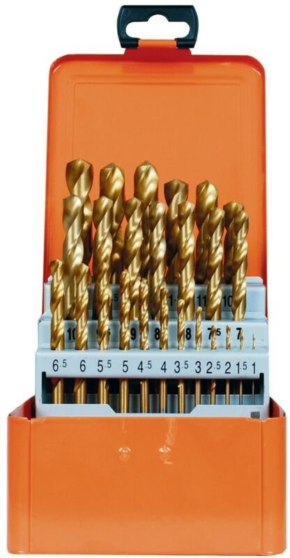 Projahn Bohrerkassette HSS-G TiN 25-tlg. 1-13/0,5 mm