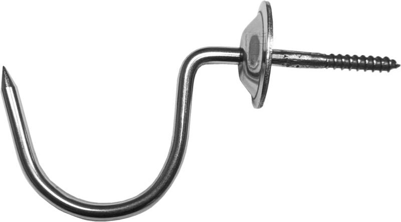 Edelstahl-Metzgerhakenwand 70x6 mm 14801