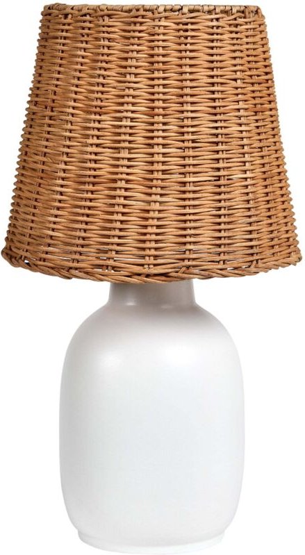 Tischlampe BARTANG Keramik Weiß