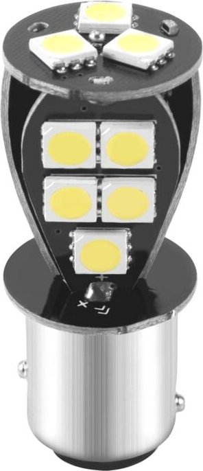 Tlily - 1157 P21W BAY15D 5050 18 smd led Heckbremse Bremslichtbirne Weiß