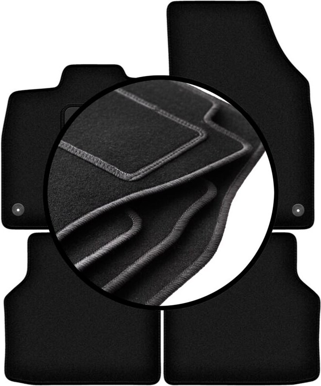 Komplettset Veloursmatten für: Audi Q4 e-TRON (2021-2022)