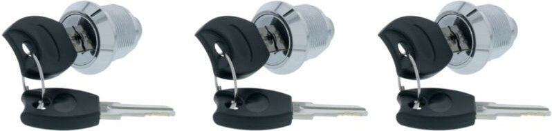Ersatzschloss-Satz 3-tlg., mit, Schlüsseln