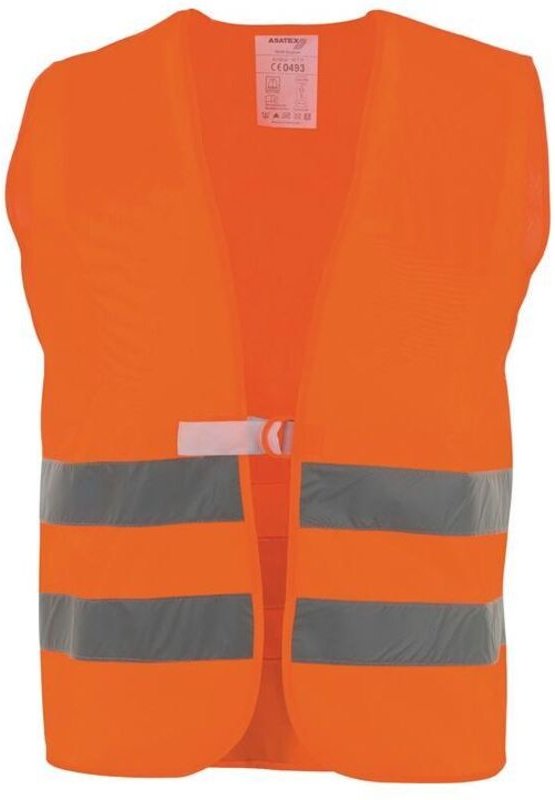 Warnweste Größe universal orange en 20471 Kl. 2