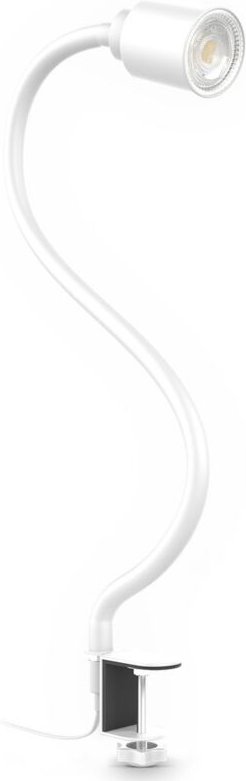 Thumbnail - Klemmlampe - 5W, 400lm, LED, mit Stecker, dimmbar, Schwanenhals, warmweiß, weiß