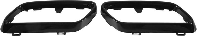 Zoternen - Auspuffblenden-Verkleidung für Benz C-Klasse W206 S206 amg Line ab 2022, Schwarz glänzend