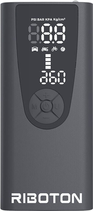 Tragbarer Mini-Luftkompressor mit 6000 mAh, Autoreifenpumpe, 150 PSI-Fahrradpumpe mit Druckmesser, elektrischer Inflator...