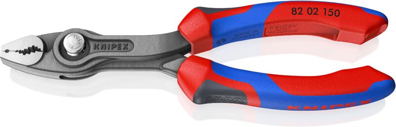 82 02 150 TwinGrip Frontgreifzange 150 mm mit Comfort-Griffen - Knipex
