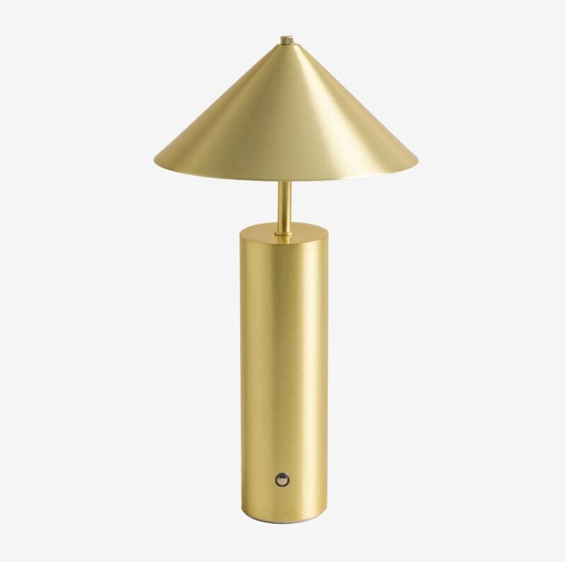 Thumbnail - Sklum - Kabellose LED-Tischlampe für den Außenbereich Mayra Gold