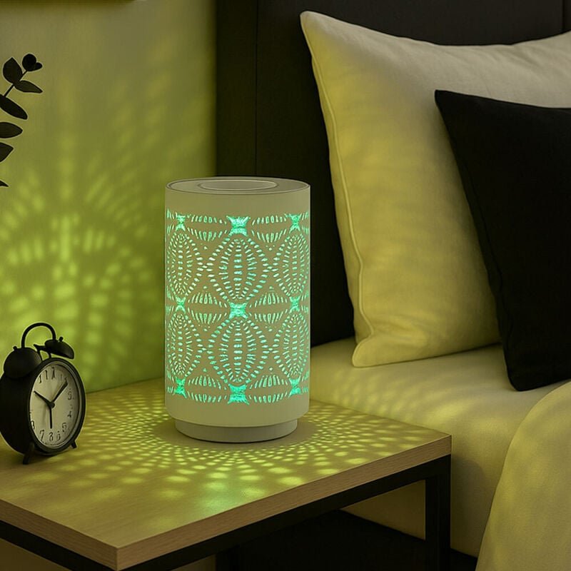 Globo Lighting - Tischleuchte Beistellleuchte Nachttischlampe Akku rgb Farbwechsel led Touch weiß