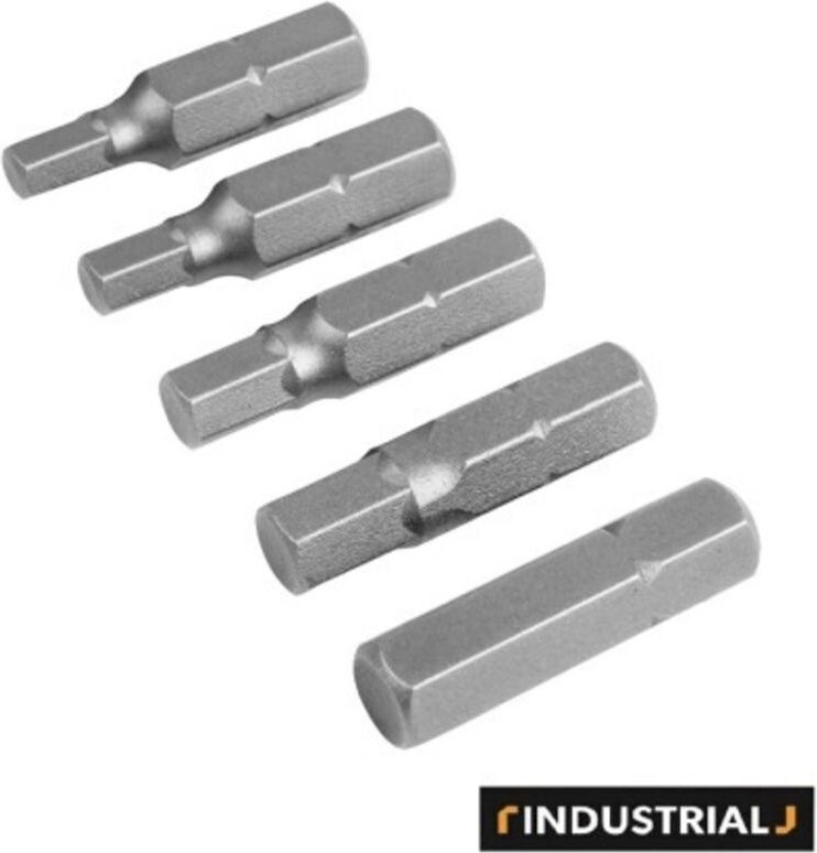 Satz mit 5 TOLSEN-Sechskantbits