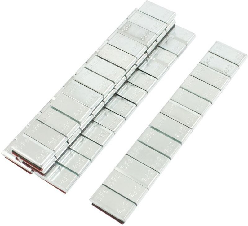 Tlily - Amico 5 x selbstklebende Auswuchtgewichtsstreifen für Auto- und LKW-Reifen, 60 g