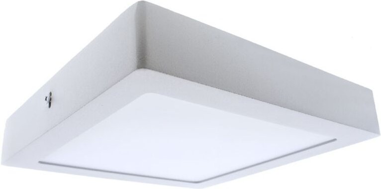 LED-Deckenleuchte Gelys IP54 30W 4000K quadratisch weiß