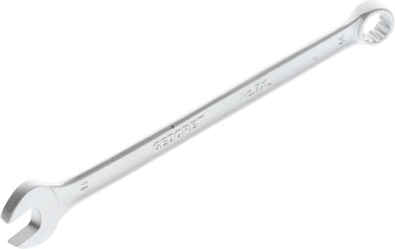 Ringmaulschlüssel 7 xl sw 11 mm Länge 200 mm Form a extra lang CV-Stahl